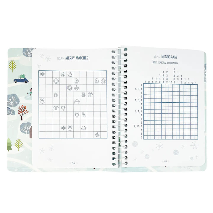 Christmas Puzzles Activity Book