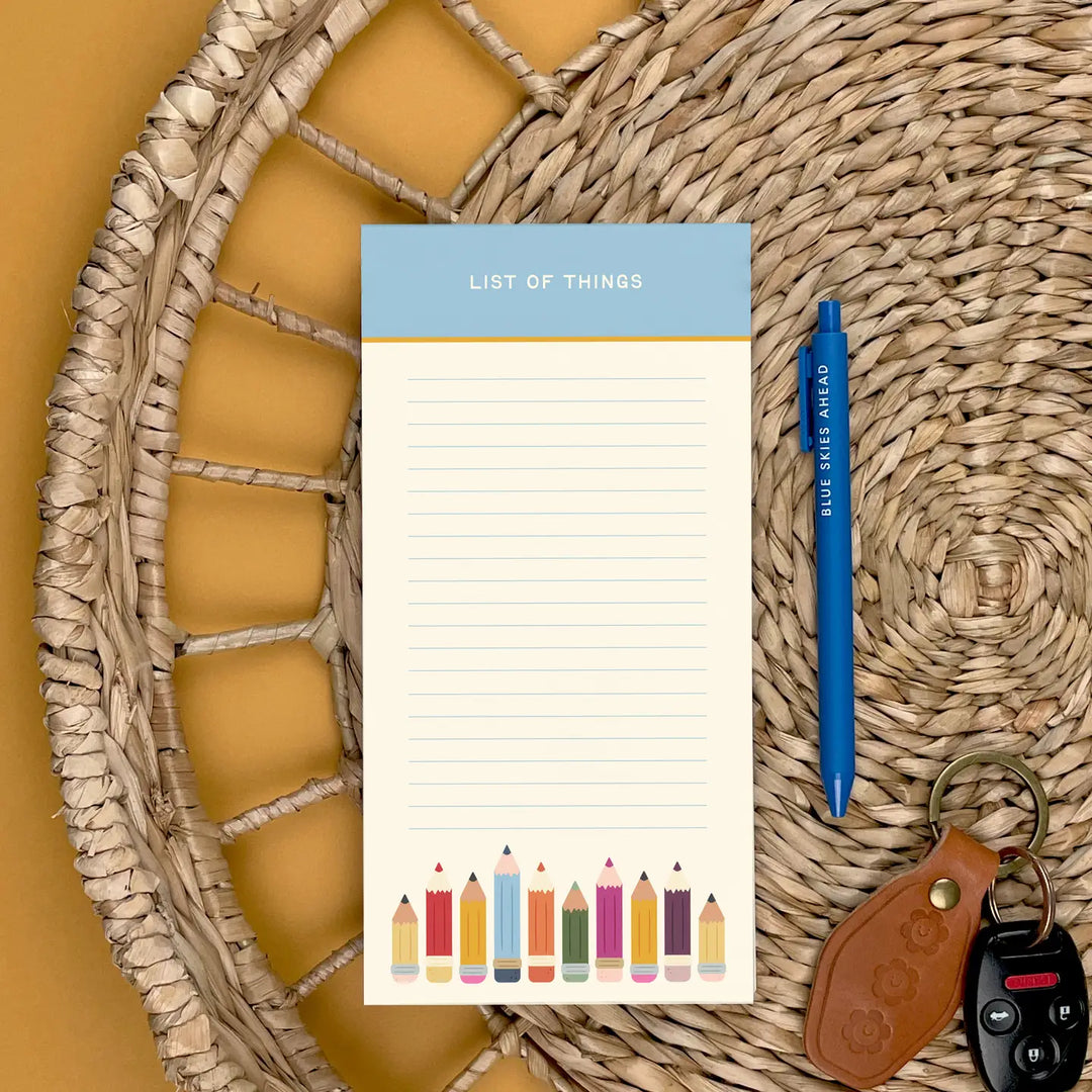 List of Things Pencil Market List