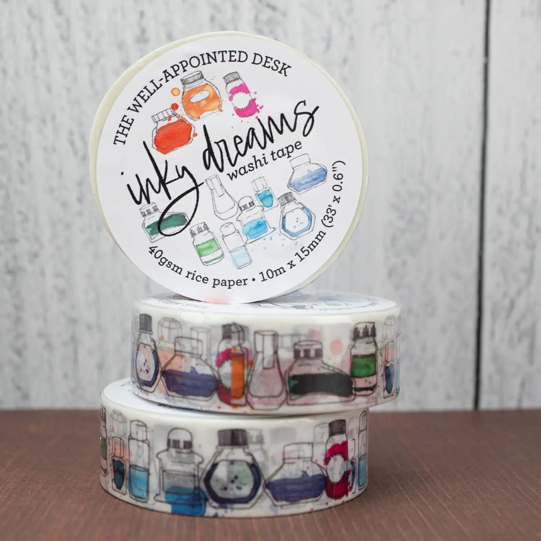 Inky Dreams Ink Bottle Washi Tape
