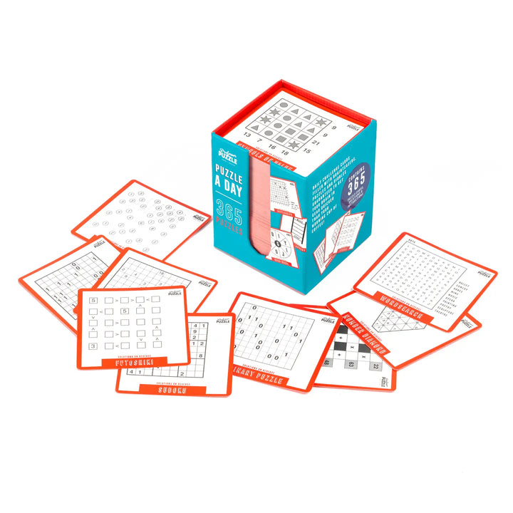 Puzzle A Day: 365 Brain Puzzles