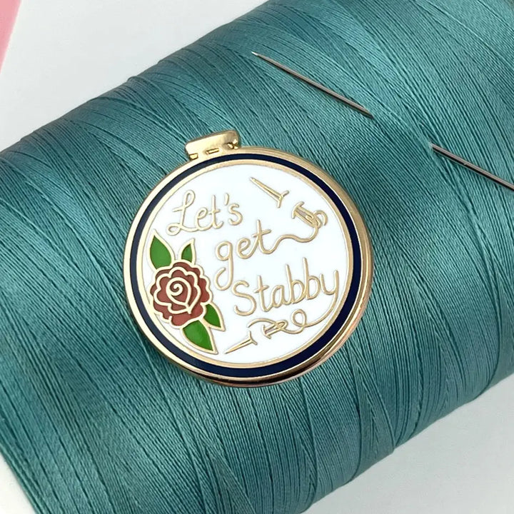 Let's Get Stabby Enamel Pin