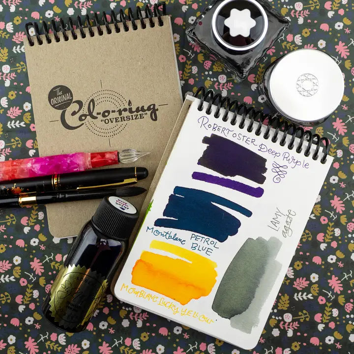 Col-O-Ring "Oversize" Spiral Bound Notebook