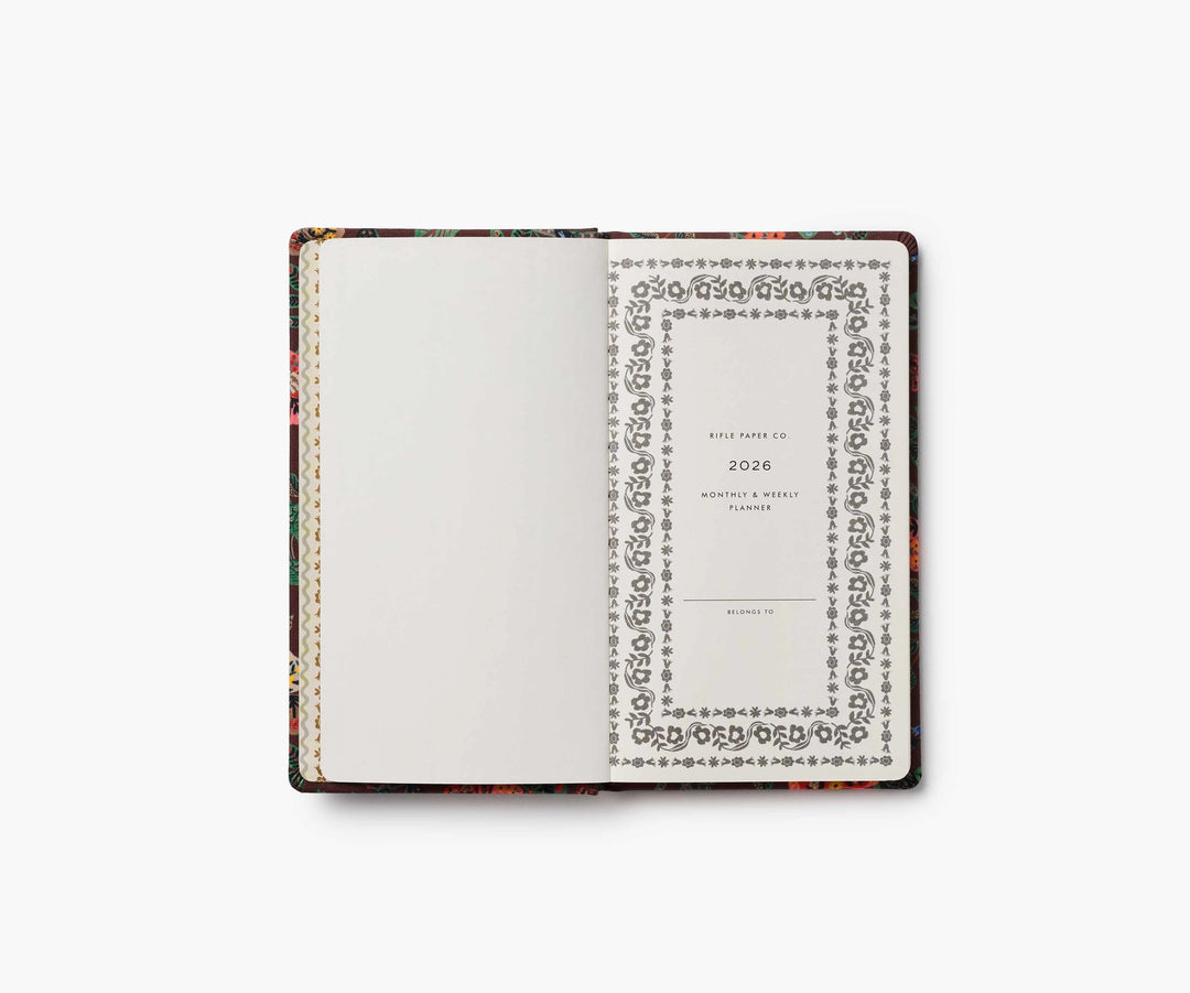 Gracie 12-Month Hardcover Pocket Planner (Jan-Dec 2026)