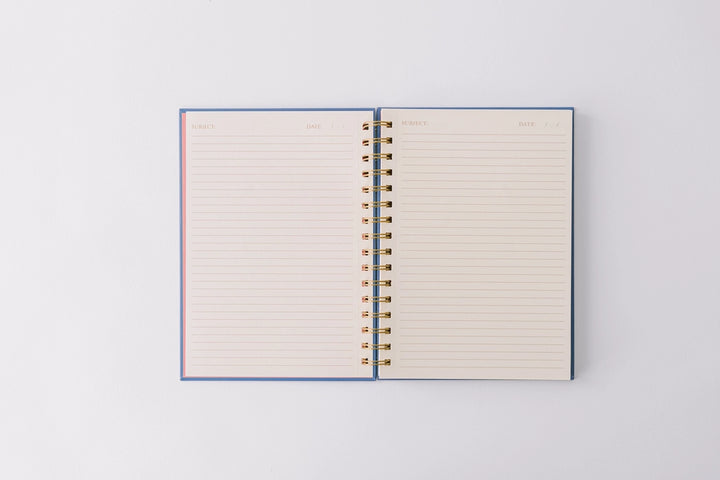 Stamp Pattern Writer's Spiral Notebook