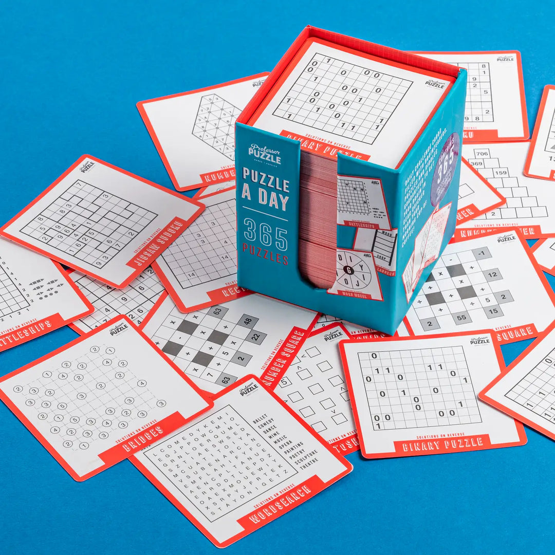 Puzzle A Day: 365 Brain Puzzles