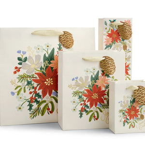 Holiday Bouquet Large Gift Bag