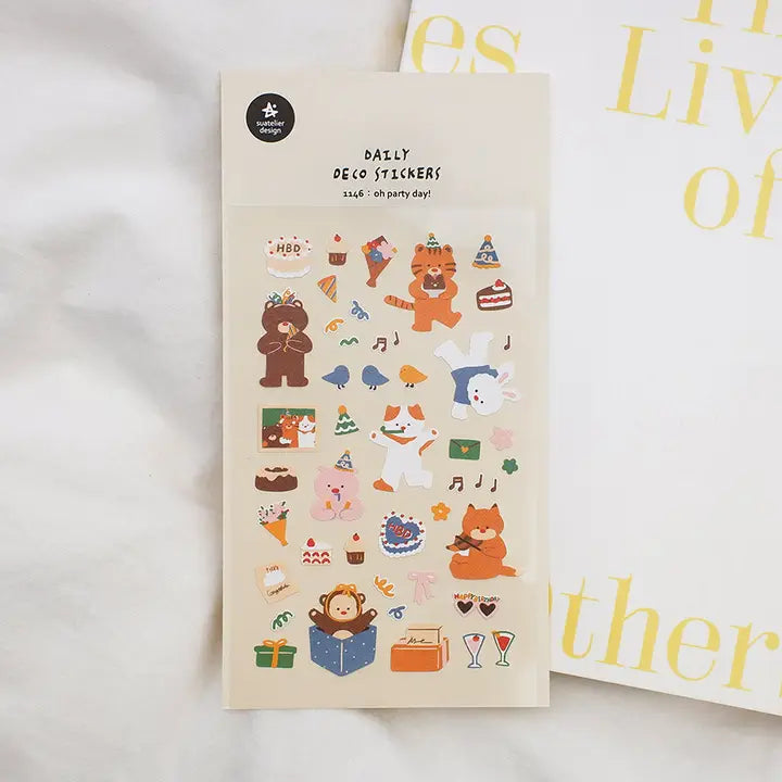 Sticker Sheet - Oh Party Day!