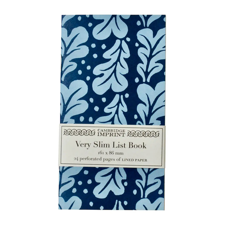 Very Slim List Book Quercus Midnight