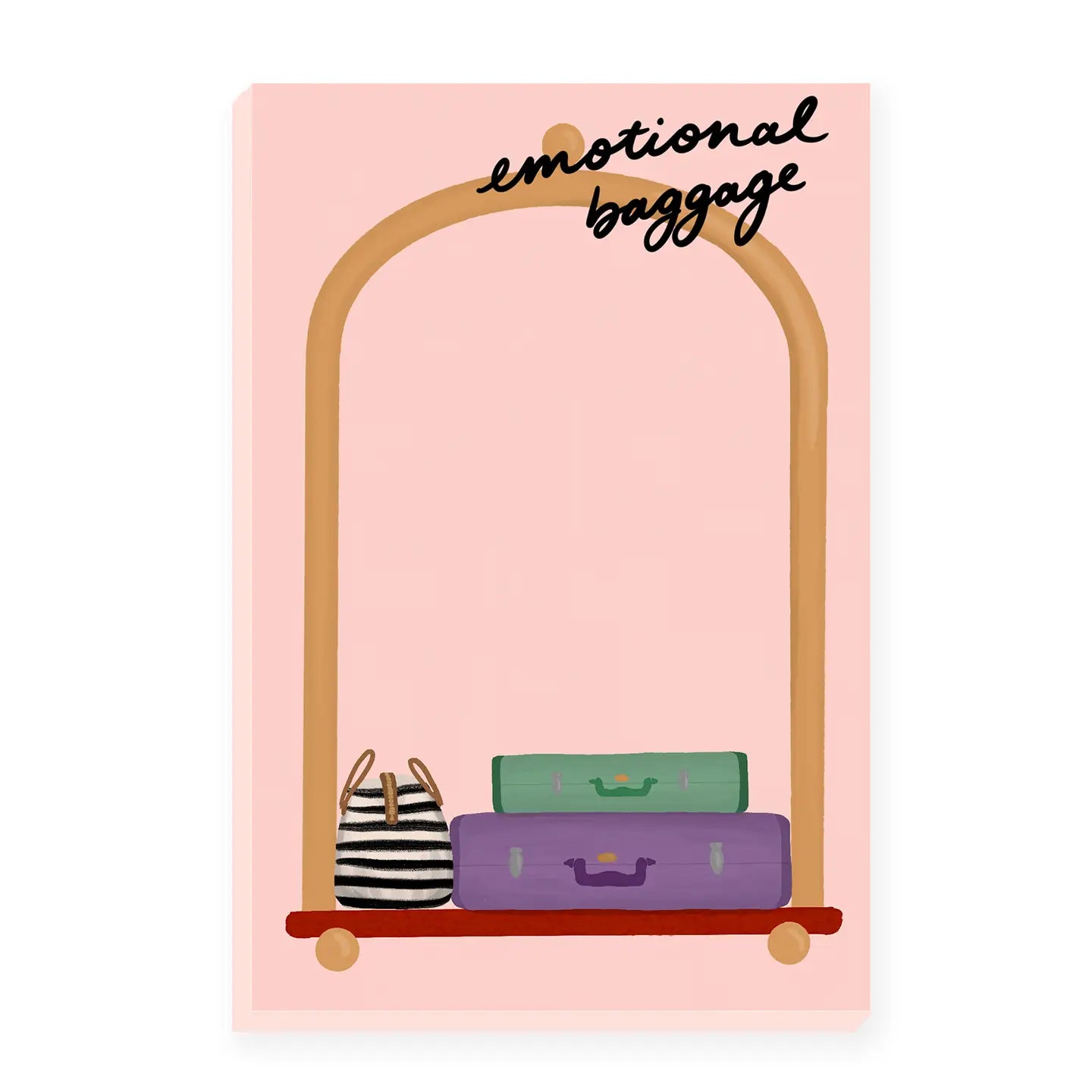 Emotional Baggage Notepad – Hitchcock Paper Co.