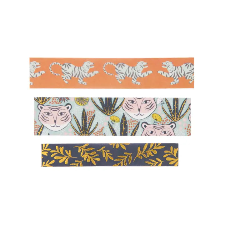 Washi Tape Set of 3 - Mod Tiger