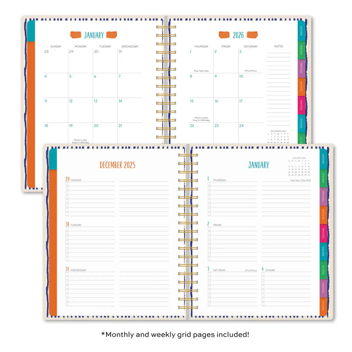 2026 Fresh & Colorful High Note® Deluxe Hardcover Planner (Aug 2025 - Dec 2026)