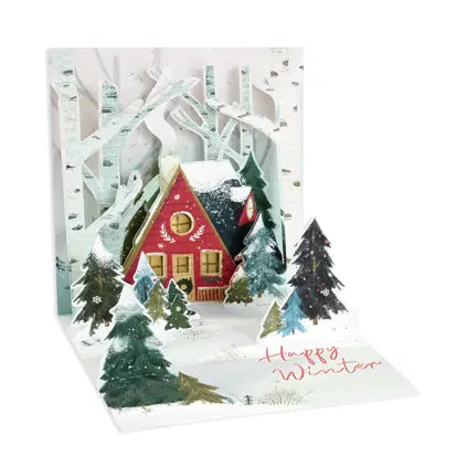 Holiday A-Frame Trinkets Pop-up Card