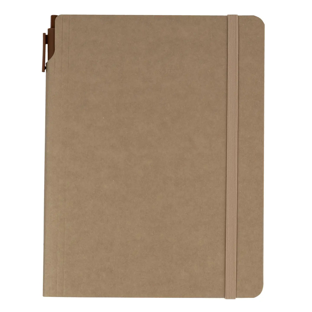 Kraft Notebooks with Pen (A5)