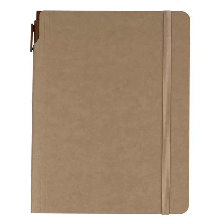 Kraft Notebooks with Pen (A5)