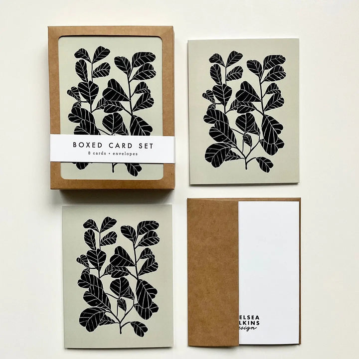 Fiddle Fig Card Set (Set of 8)