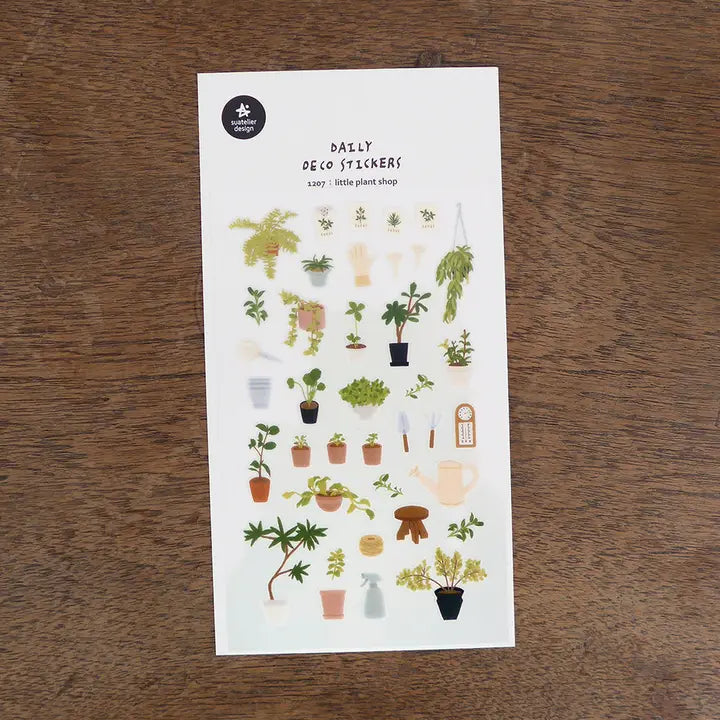 Sticker Sheet - Little Plant Shop