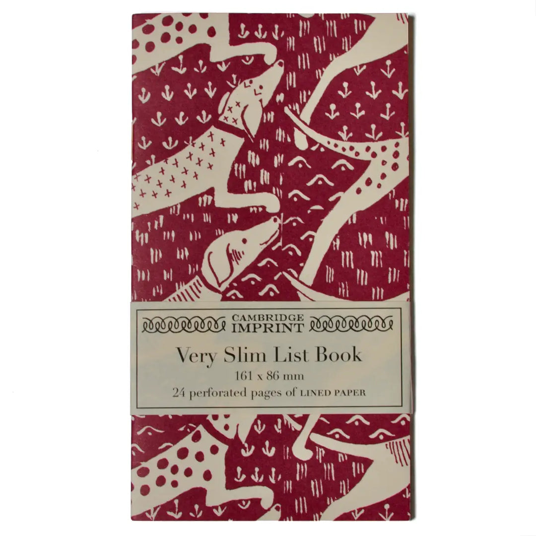 Very Slim List Notebooks