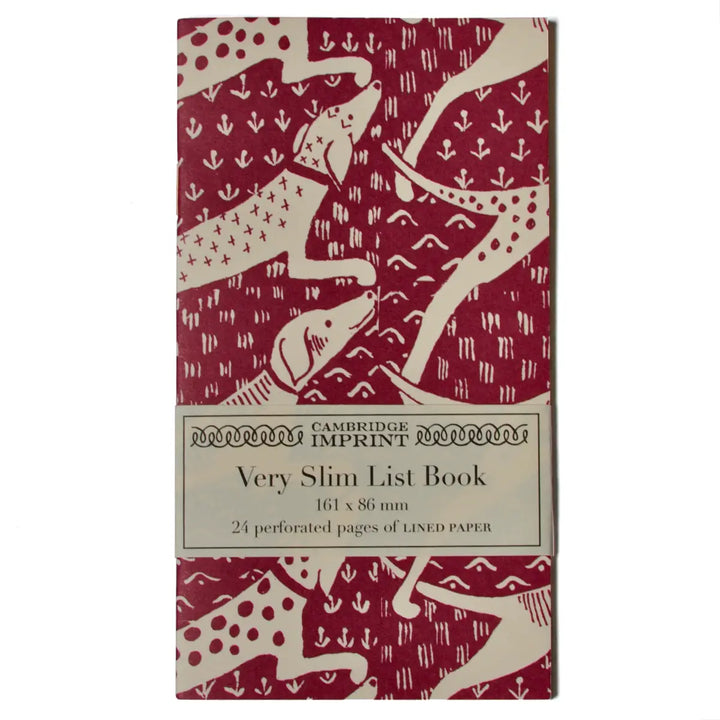Very Slim List Notebooks
