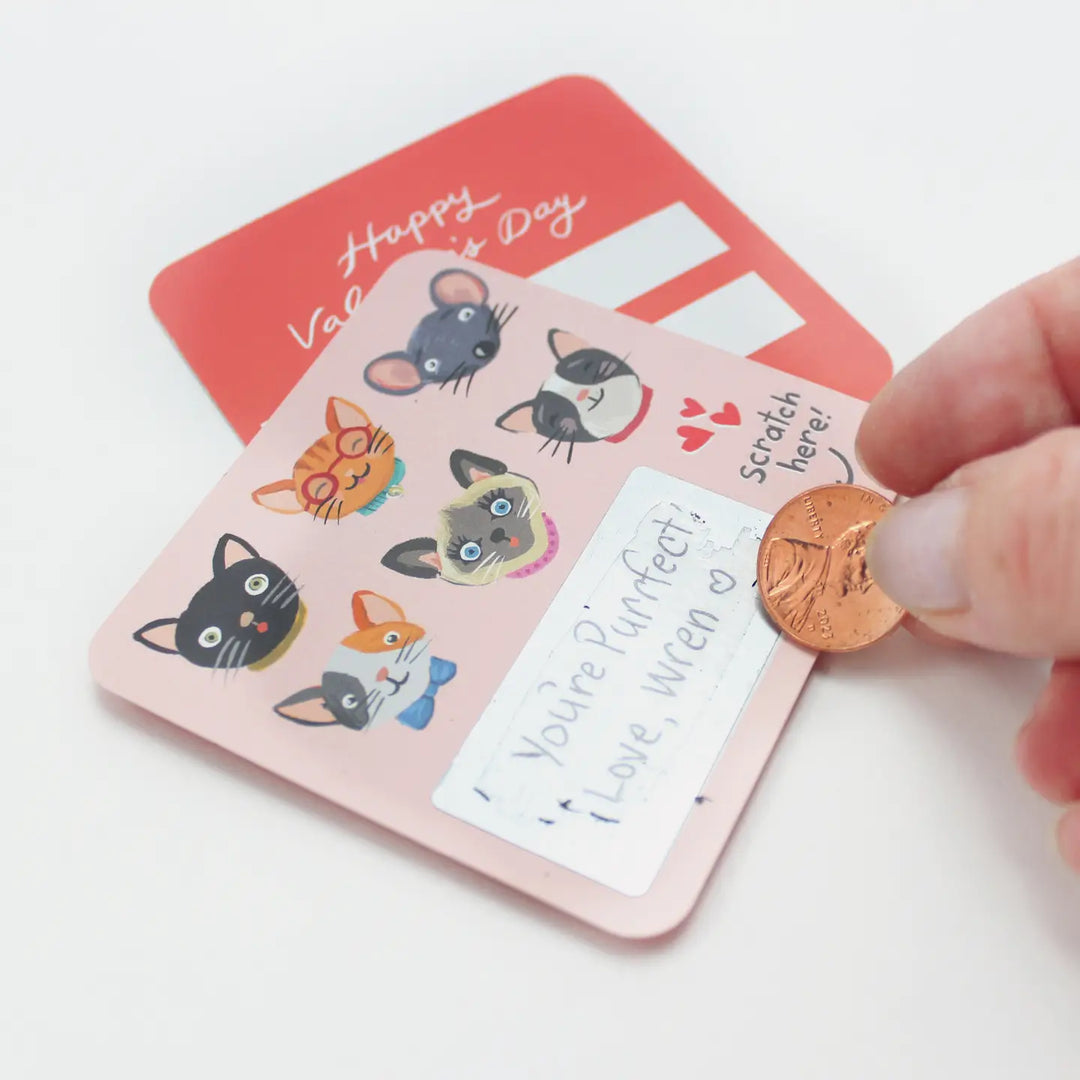 Scratch Off Valentine Cards