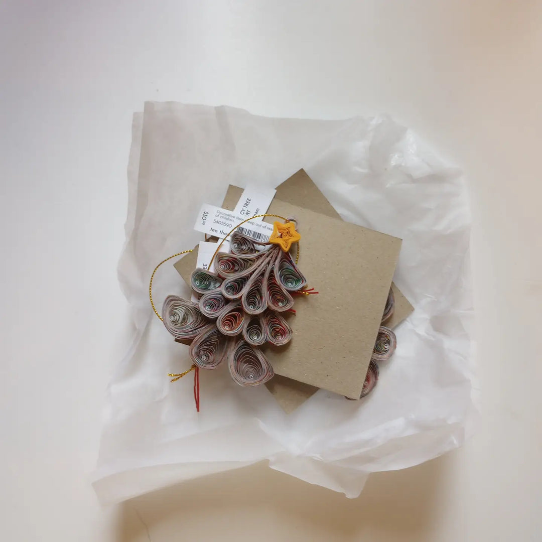 Quilled Fancy Tree Ornament
