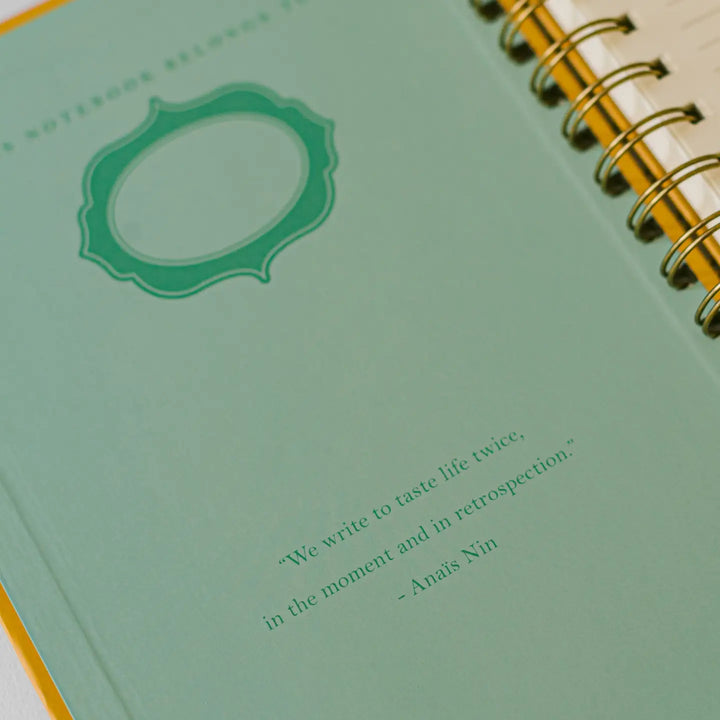 Cat Library Spiral Notebook