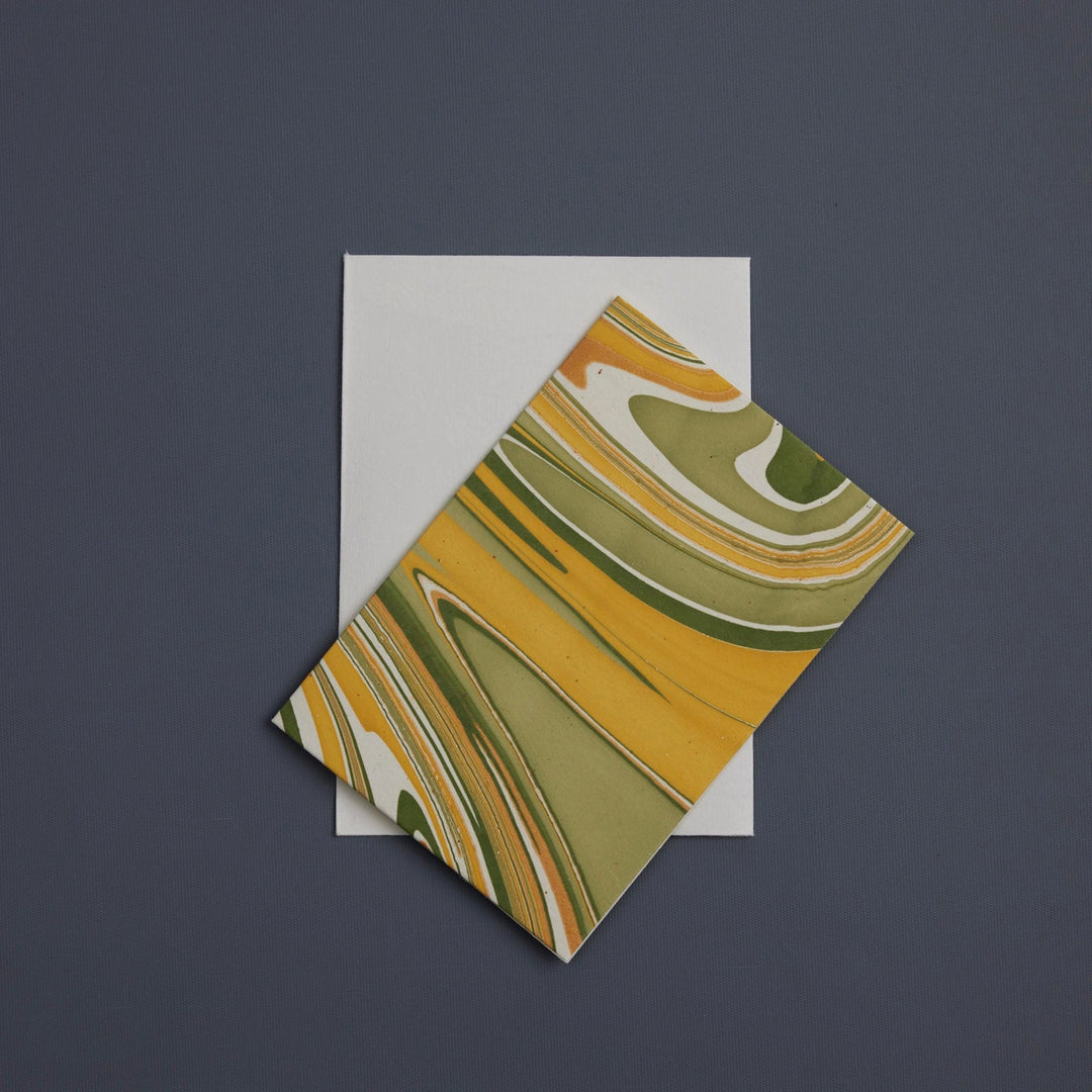 Boxed Artisan Notecard Set - Sandook Topaz