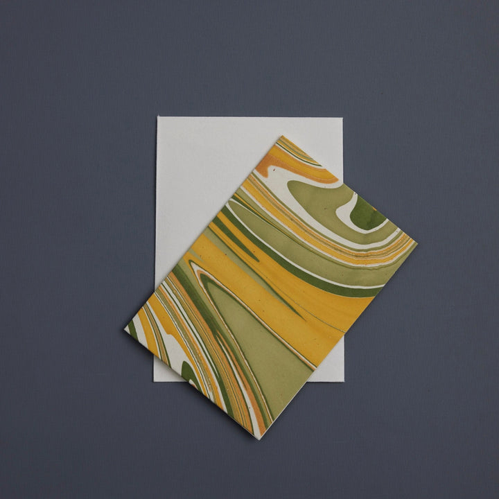 Boxed Artisan Notecard Set - Sandook Topaz