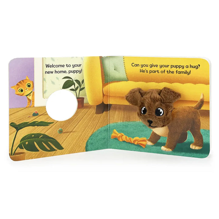 Puppy Love Finger Puppet Book