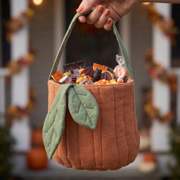 Quilted Pumpkin Basket