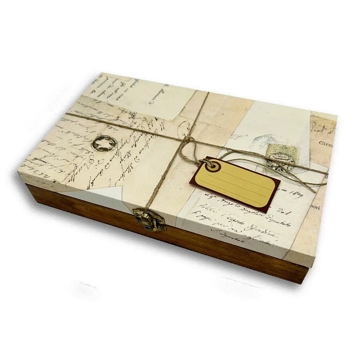 Wax Seal Kit & Calligraphy Writing Set in Wooden Box