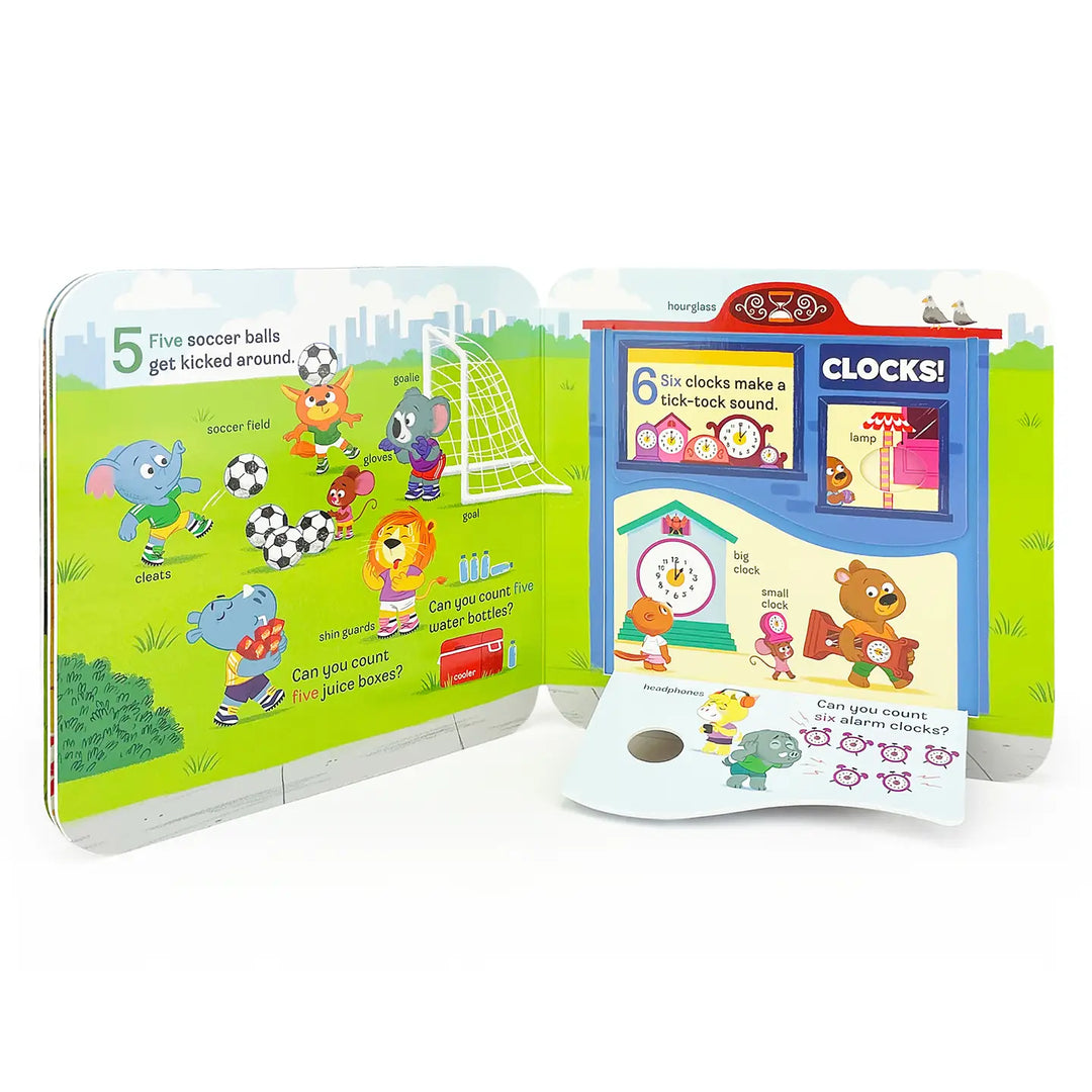 123 Lift-A-Flap Early Learning Board Book (Copy)