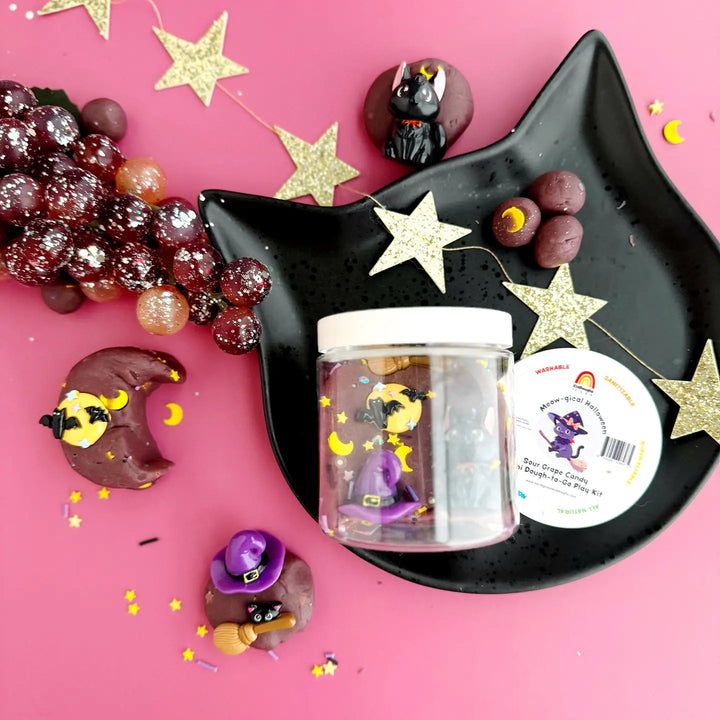 Meow-gical (Sour Grape) Halloween Mini Dough-To-Go