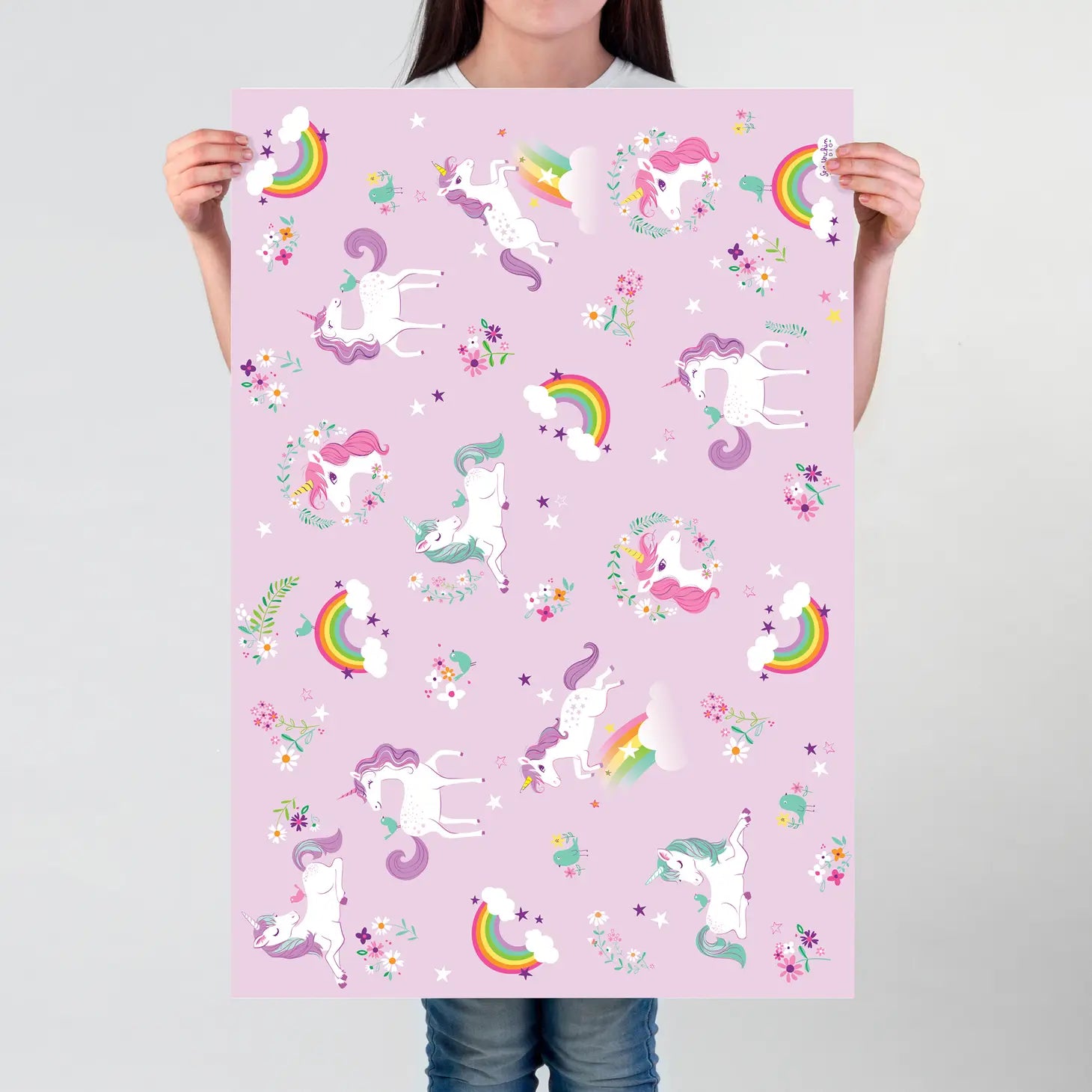 Unicorn Gift Wrap (Roll)