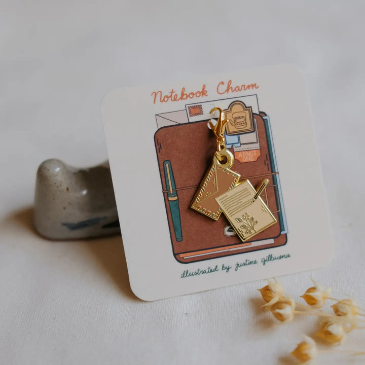 Snail Mail Notebook Charm