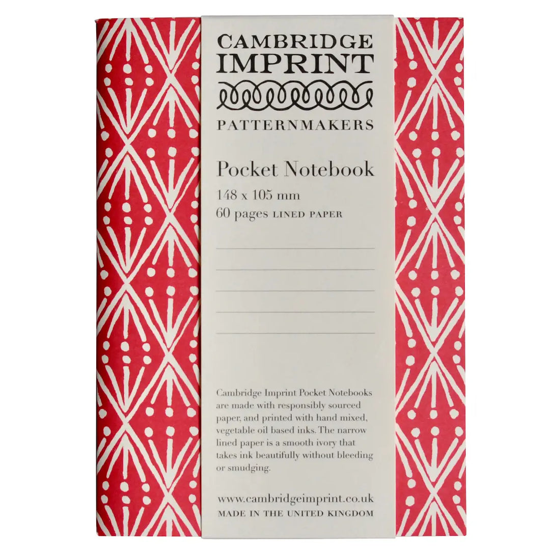 Cambridge Imprint Pocket Notebook (multiple colors)