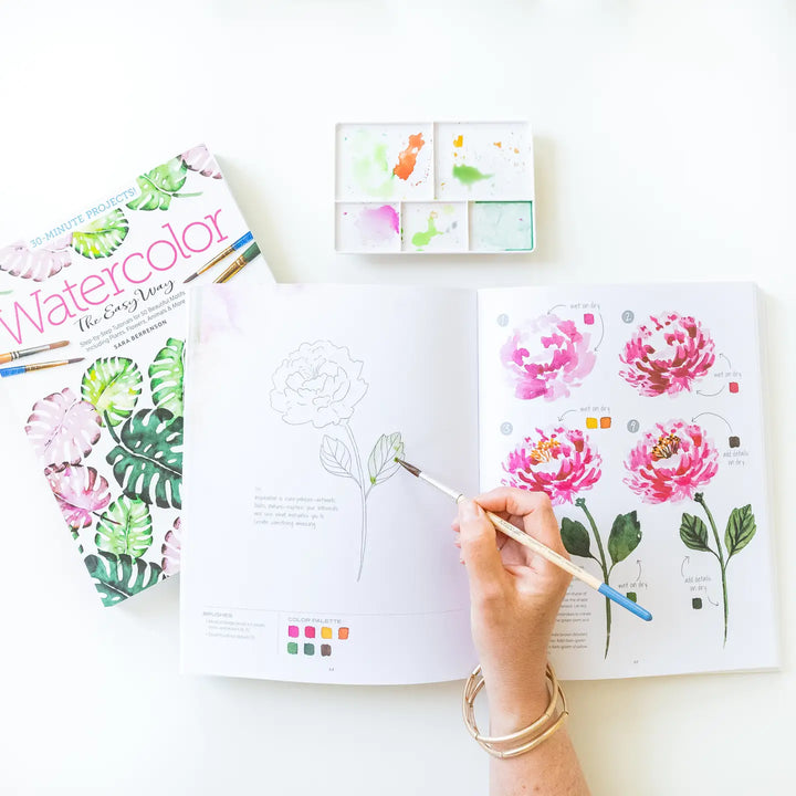 Watercolor the Easy Way. Tutorials for 50 Beautiful Motifs