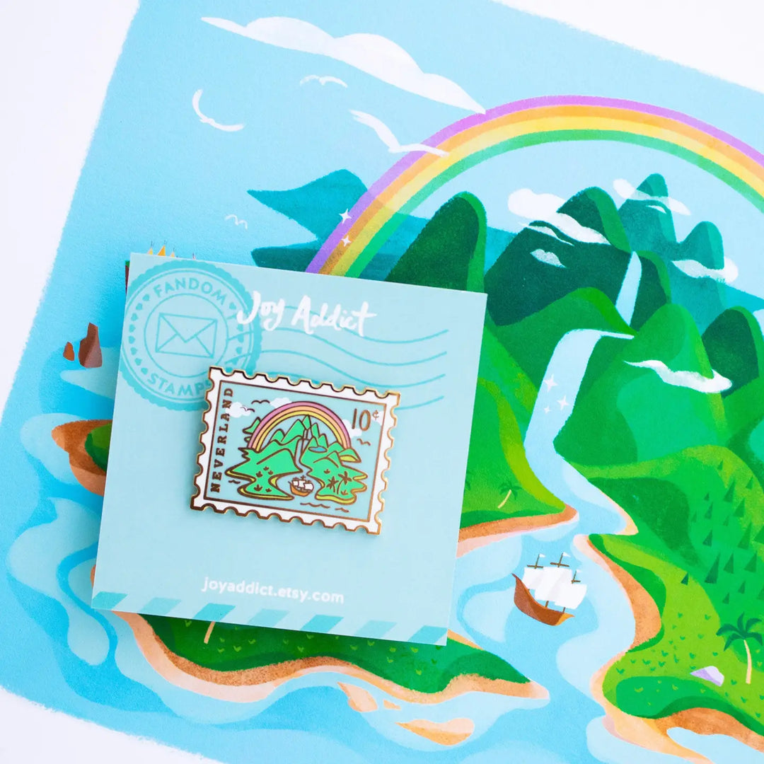 Neverland Enamel Pin