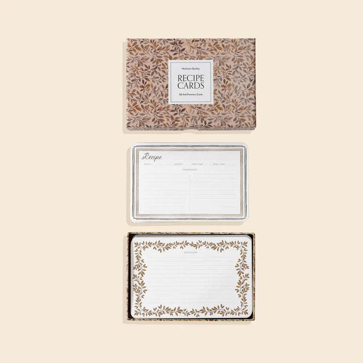 Recipe Box of Recipe Cards