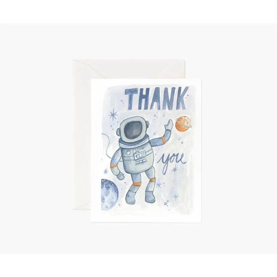 Children's Thank You Card: Astronaunt