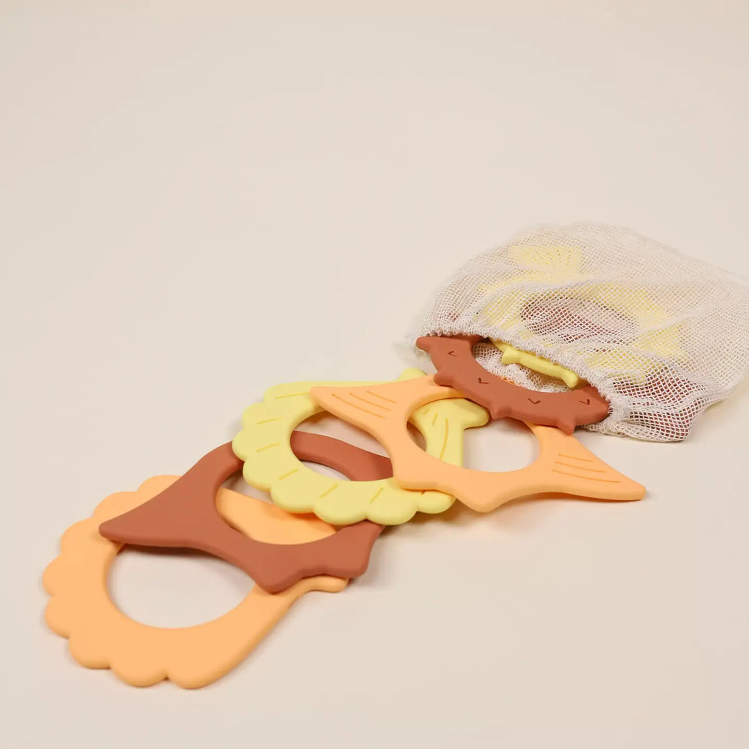 Set of 6 Silicone Diving Rings