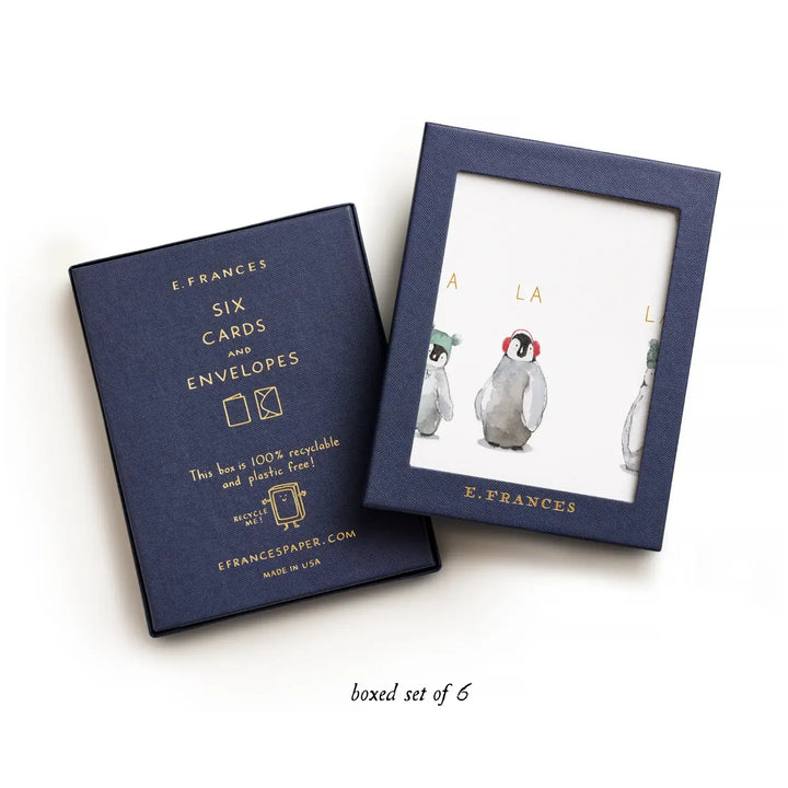Cozy Penguins Card (Set of 6)