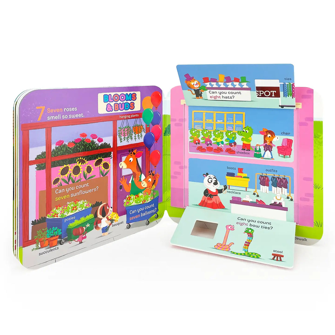 123 Lift-A-Flap Early Learning Board Book (Copy)