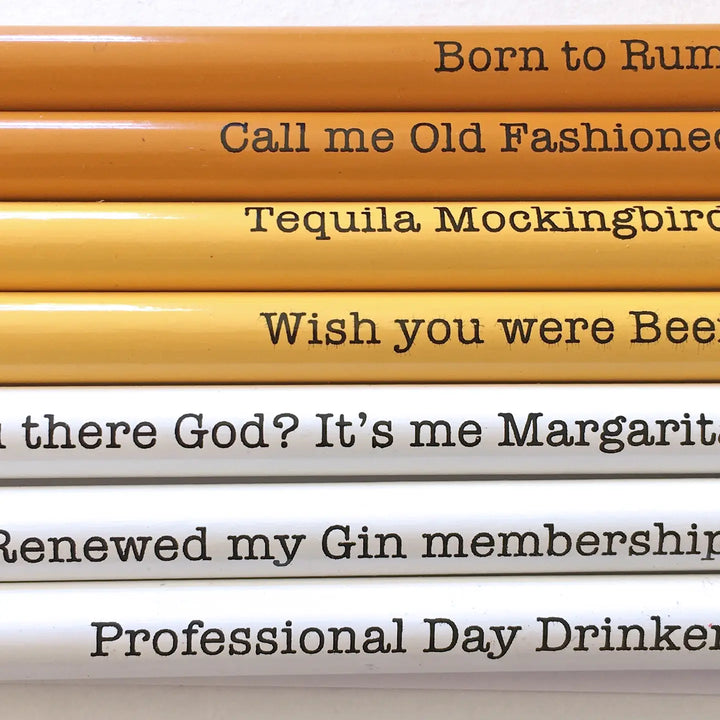 Day Drinker Pencil Set