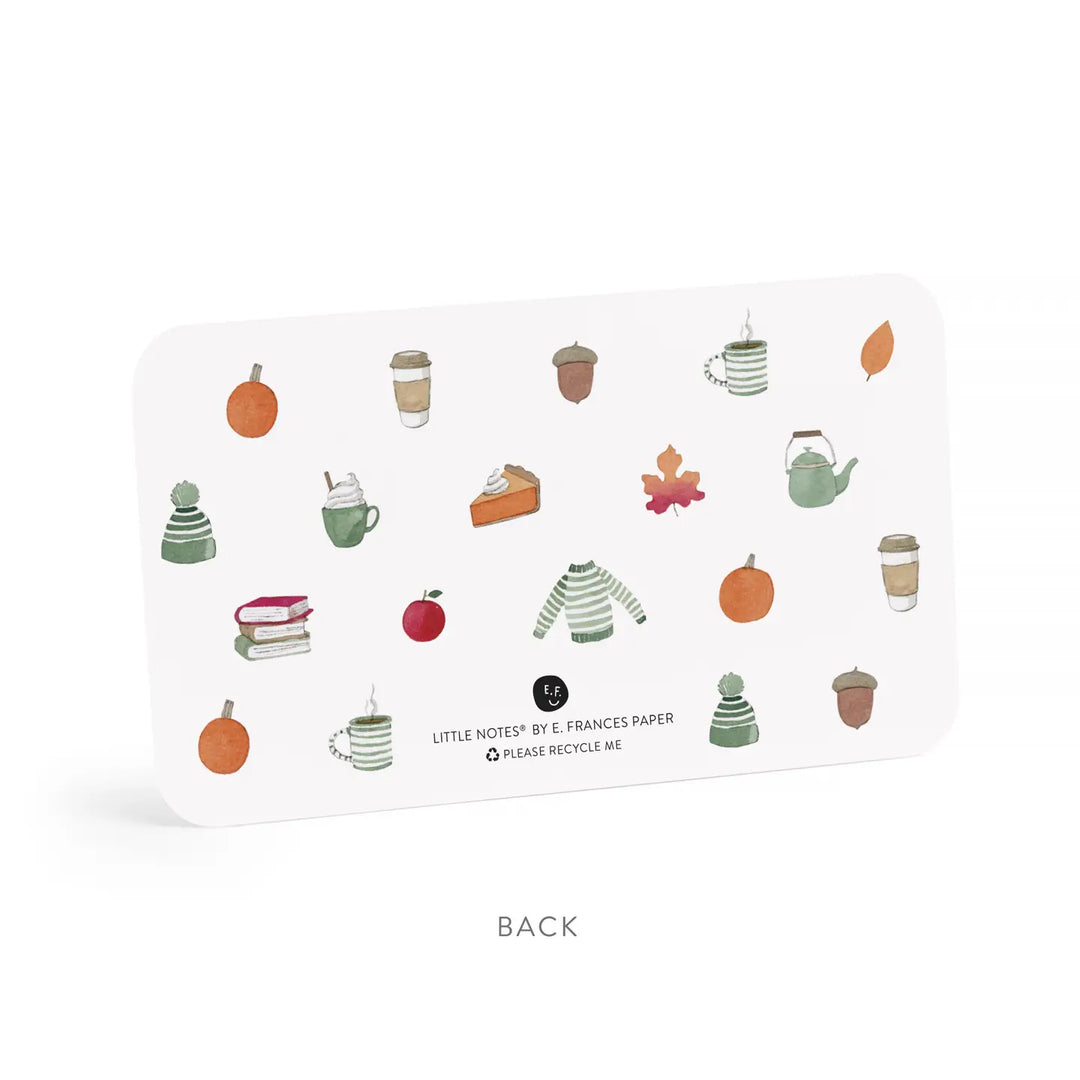 Crisp & Cozy Little Notes