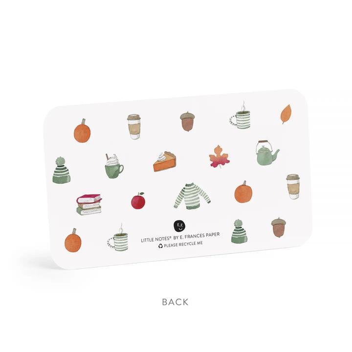 Crisp & Cozy Little Notes