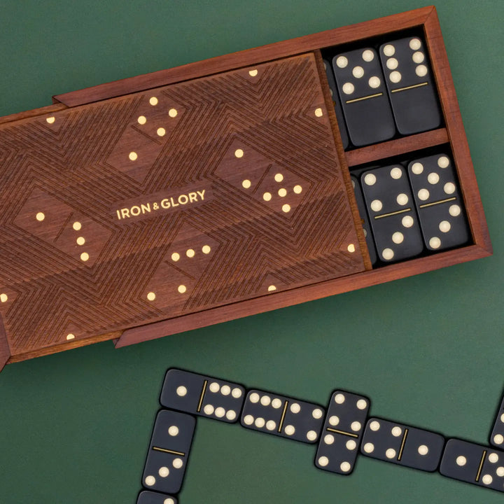 Iron & Glory Deluxe Box of Dominoes