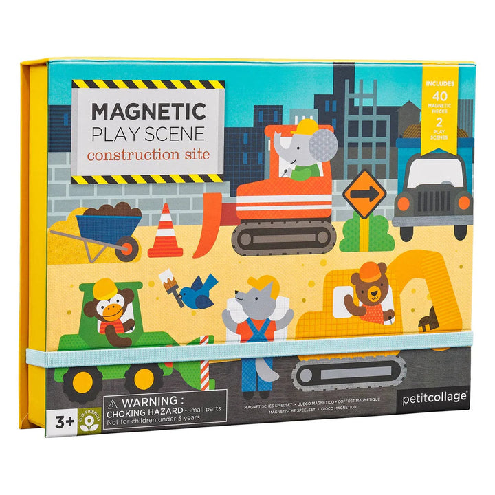 Magnetic Play Scene: Construction