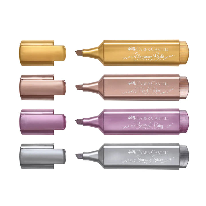 Metallic Highlighters (Set of 4)