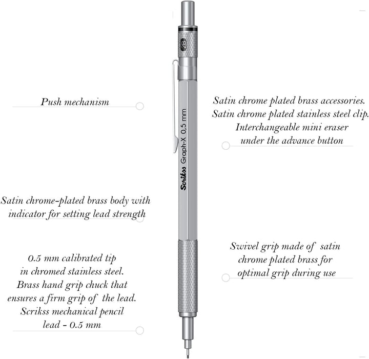 Scrikss Graph-X Mechanical Pencil (0.7 mm)