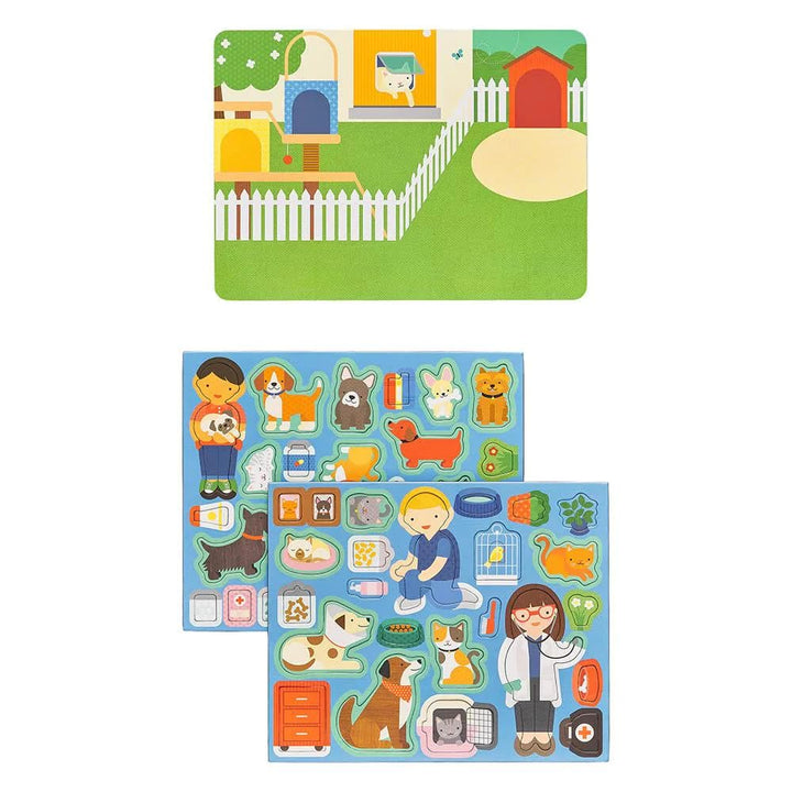 Magnetic Play Scene: Pet Hospital